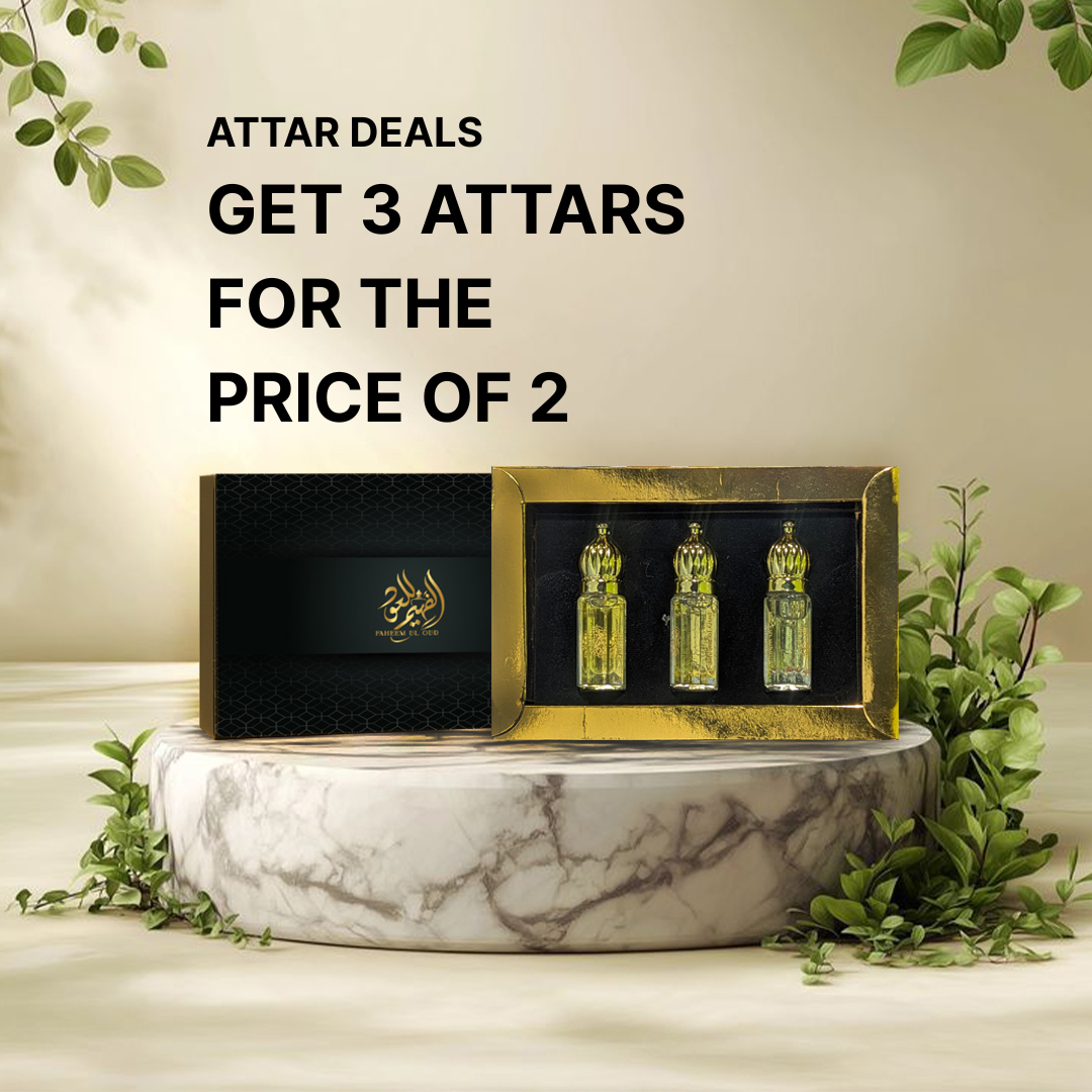 Deal 1 – Exclusive 3 Attars Bundle (Get 3 for the Price of 2)